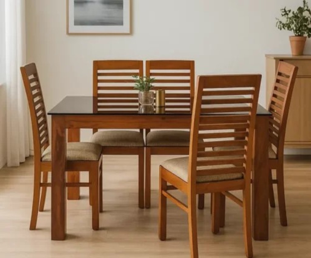 Wooden Dining Table Set
